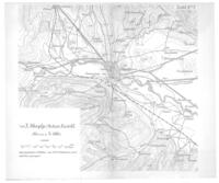 Austro-Hungarian Map of Skopje from the Year 1885 (Militär-Geographie, Wien 1886)