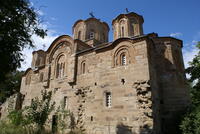 The Church of Saint George in Staro Nagoričane from the South-East, September 2007