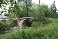 The Old Stone Bridge over the River Babuna in the Village of Bogomila from the East (© Tabula Imperii Byzantini and Mihailo St. Popović, 2008)