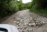 The German Road from WW I over the Pass of Prisad (© Tabula Imperii Byzantini and Mihailo St. Popović, 2016)