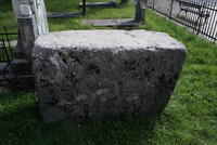 The Second of the Two Tombstones (stećci) in Front of the Vlaška Crkva in Cetinje (© Tabula Imperii Byzantini and Mihailo St. Popović, 2021)