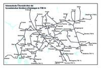 Overview of the Roads in Tabula Imperii Byzantini 16