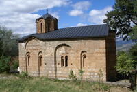 The Church of Sveti Nikola in Psača from the South (© Tabula Imperii Byzantini and Mihailo St. Popović, 2007)