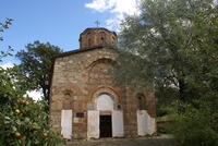 The Church of Sveti Nikola in Psača from the West (© Tabula Imperii Byzantini and Mihailo St. Popović, 2007)