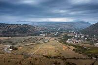 Bird's Eye View of the Excavation Site of Doclea, Western Part