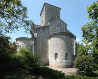 The Carolingian Church in Germigny-des-Prés in France