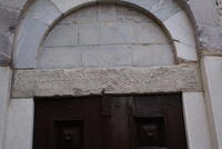 The Latin Inscription above the Southern Entrance of the Church of St. Mary Collegiata in the Old Town of Kotor