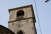 The Bell Tower of the Church of St. Mary Collegiata in the Old Town of Kotor