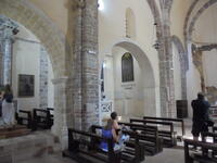 The Interior of the Church of St. Mary Collegiata in the Old Town of Kotor