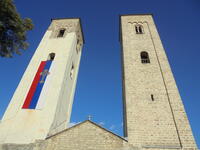 The Bell Towers of the Church of St. Peter in Bijelo Polje