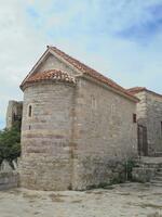 The Church of St. Sabbas in Budva from the North-East