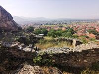 Prilep, Upper Town Markovi kuli, remains of the church