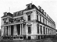 The Old Building of the National Library of Serbia in Belgrade