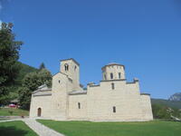 The Monastery of Djurdjevi Stupovi in Berane from the South