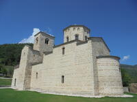 The Monastery of Djurdjevi Stupovi in Berane from the South-East