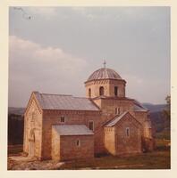 The Church of the Annunciation of the Holy Mother of God in Gradac Monastery in the 1970s