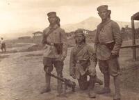 A Photograph of German Soldiers in the Village of Kanatlarci