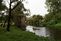 The Current State of the Old Stone Bridge of Rasim Beg