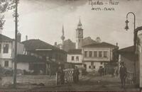 The Wooden Bridge "Galata" in Prilep during the First World War