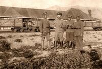 The Railway Station of the Central Powers in Prilep in 1918