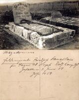 The Graves of Two German Soldiers on the German Military Cemetery in Kanatlarci