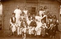 Civilians in the Hospital of the German 11th Army after the Defeat of the Central Powers in 1918