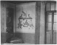 A Wall Painting in the Pilots' Mess of the JASTA 25 in Prilep (French Photograph)