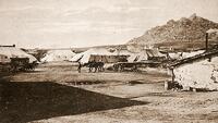 The German Field Hospital in the Courtyard of the Former Ottoman Barracks in Prilep