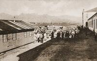 Military Music in the German Field Hospital in the Courtyard of the Former Ottoman Barracks in Prilep