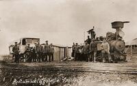 The Postal Service at the Railway Station of the Central Powers in Prilep