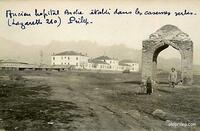 A French Photograph from the First World War showing the Military Barracks of the Serbian Army and Later Military Hospital of the German Army in Prilep