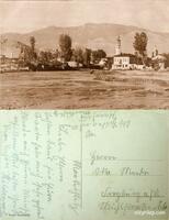 The Clock Tower in Prilep on a German Postcard