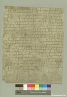 Neuweihe der Pfarrkirche von Traiskirchen und der Erhebung der alten Grenzen dieser Pfarre, Urkunde, 1120a (T1), Vorderseite