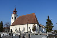 Die Pfarrkirche zum Heiligen Andreas in Ebreichsdorf von Südosten