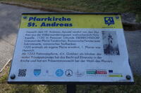Informationstafel zur Pfarrkirche