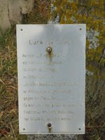 Informationstafel zum Luckaten Stein
