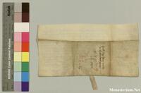 Heiligenkreuz, Urkunde, 1284, Rückseite