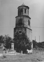 Der Kirchturm der Kirch H. Antonios