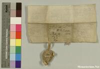 Heiligenkreuz, Urkunde, 1294, Rückseite