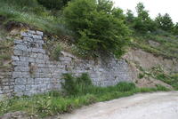 The German Road from WW I over the Pass of Prisad