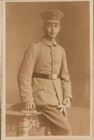 Heinrich Ebert, the 19 year old son of Friedrich Ebert (1871-1925), the first President of Germany from 1919 until 1925