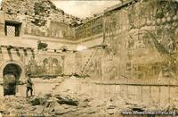 A German Photograph of the Destroyed Church of Sveti Nikola in the Village of Gradešnica in the First World War 