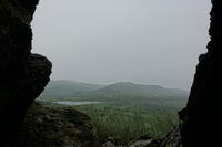 Remnants of the German Fortified Position on the Elevation of Gradište looking South towards Today's Greece