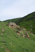 Camouflaged German Fortified Positions from the First World War on the Elevation Kale
