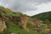 Camouflaged German Fortified Positions from the First World War on the Elevation Kale