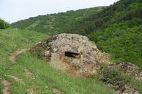 Camouflaged German Fortified Positions from the First World War on the Elevation Kale