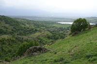 View from the Camouflaged German Fortified Positions from the First World War on the Elevation Kale towards the City of Bitola in the West