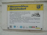 Informationstafel zum Schloß Ebreichsdorf