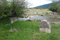 Remnants of the Base of a German Railway Bridge belonging to the Narrow-Gauge Railway between Prilep and Kažani