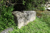 Remnants of the Base of a German Railway Bridge belonging to the Narrow-Gauge Railway between Prilep and Kažani